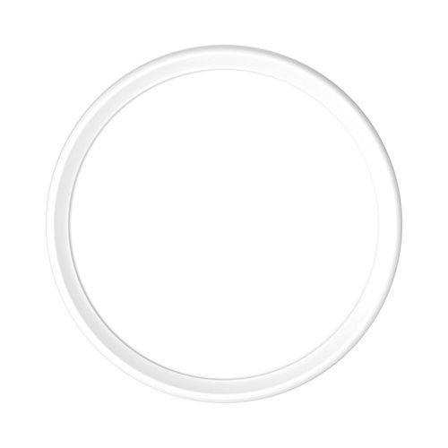 פאנל על הטיח לבן CLOCK 18W 23CM 3CCT Nisko 
