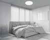 פאנל על הטיח לבן CLOCK 70W 70CM 3CCT