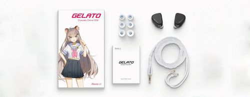 אוזניות IEM עם דרייבר דינמי בצבע שחור iBasso Gelato
