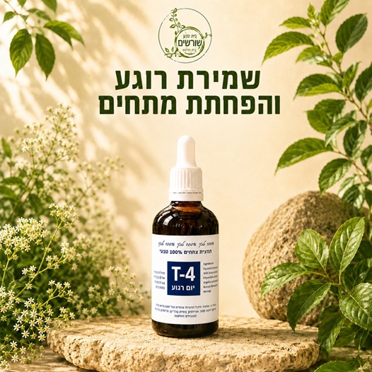 T-4 יום רגוע. תמצית צמחים 100 מ"ל