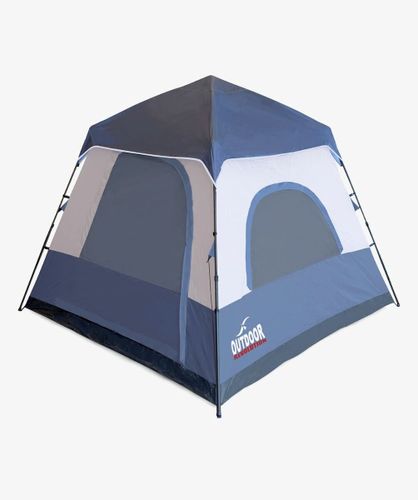 אוהל בן רגע פתיחה מהירה גבוה ‏ל-4 אנשים  Outdoor גובה 1.8 מ'