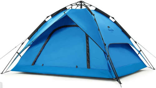 אוהל בן רגע ל 4 אנשים פתיחה מהירה NATUREHIKE TENT דגם NH21ZP008