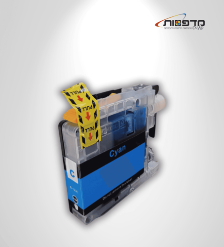 ראשי דיו תואם כחול LC521 ברדר