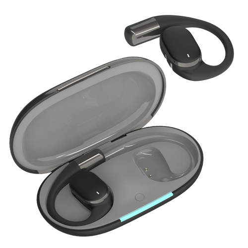 אוזניות אלחוטיות קורל CORAL Ows TWS BT Black - צבע שחור