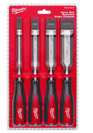 סט 4 מפסלות עם שפה משופעת Milwaukee - 4932479897