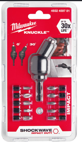 מתאם זוויתי/Knuckle Offset מסדרת Shockwave Milwaukee -  4932459781