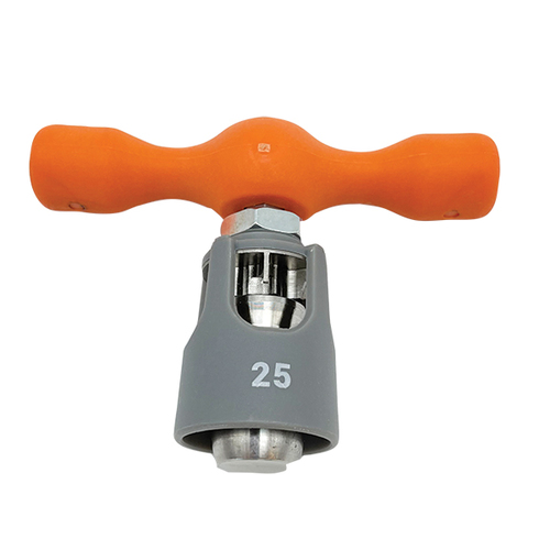 מקודד צינור 25 - מפזז נירוסטה