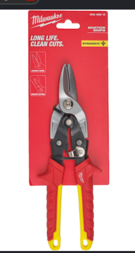 מספרי פח ישרים 250 מ״מ Milwaukee -  4932499018