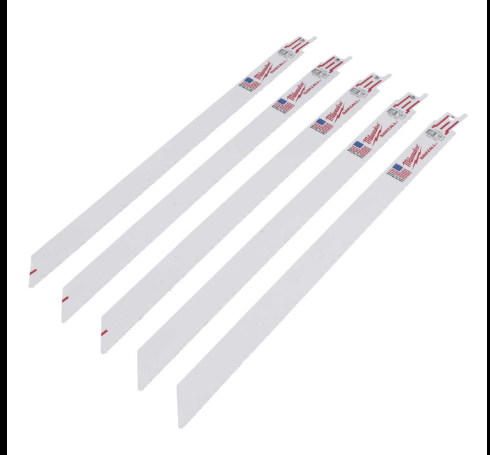 להבי מסור חרב Sawzall באורך 300 מ״מ Milwaukee -  48475189