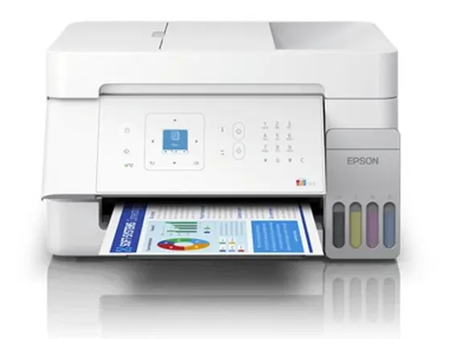 מדפסת הזרקת דיו משולבת Epson Eco Tank L5396 צבע לבן