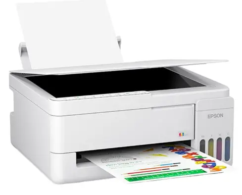 מדפסת הזרקת דיו משולבת Epson Eco Tank L3356 צבע לבן