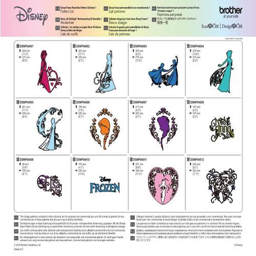  CADSNP04 קולקציית עיצובי הבית של Disney Frozen 