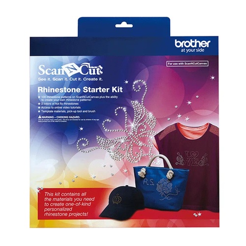  CARSKIT1 ערכה ראשונית ליצירה עם אבני חן מוטבעות Brother ScanNcat 