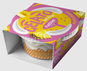 פידו פט גלידה לכלבים בטעם אננס 40 גרם - Fidovet Gelato for Dogs Pineapple Ice Cream