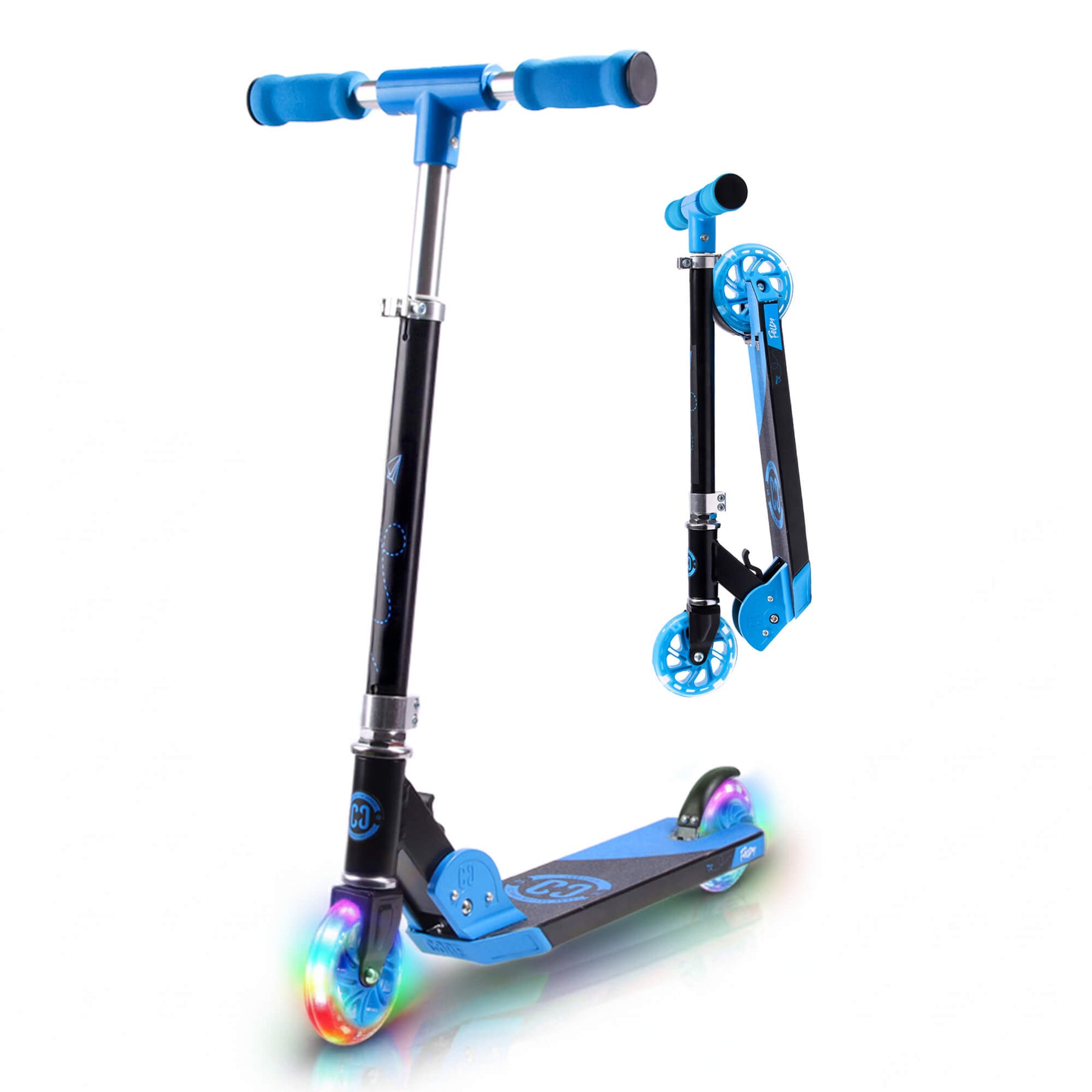 CORE Kids Foldy Junior Kick Scooter (LED Wheel)