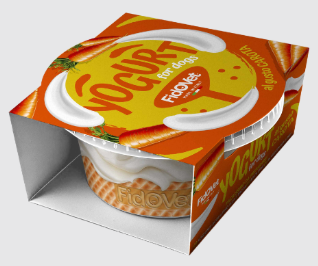 פידו פט יוגורט לכלבים בטעם גזר 25 גרם - Fidovet Carrot Yogurt for Dogs