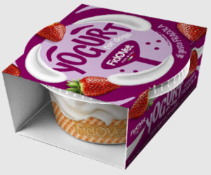 פידו פט יוגורט לכלבים בטעם תות 25 גרם - Fidovet Strawberry Yogurt for Dogs