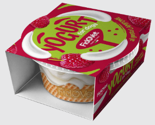פידו פט יוגורט לכלבים בטעם פטל 25 גרם - Fidovet Raspberry Yogurt for Dogs