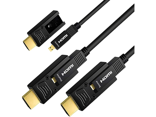 כבל HDMI אופטי Type D-A לשידור 4K מושלם - אורך 30 מטר