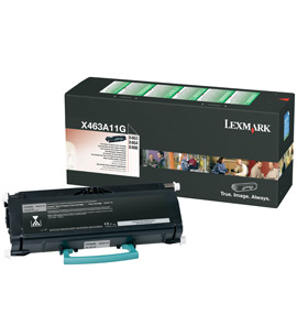 טונר מקורי 3.5K שחור Lexmark X463A11G