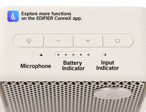 רמקול Edifier ES20 - Portable Bluetooth Speaker Ivory EDF286009i 