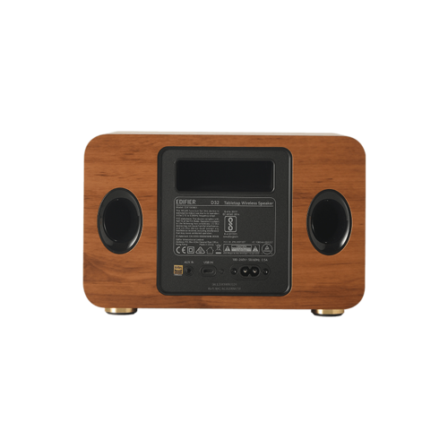 רמקול Edifier D32 - Tabletop Wireless Speaker (brown) 