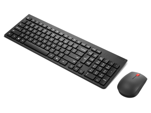 סט מקלדת ועכבר Lenovo Essential Wireless Combo 2 K+M AI 4X31R64470 