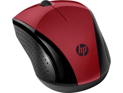  עכבר HP אופטי אלחוטי - דונגל ננו 220 אדום 7KX10AA 