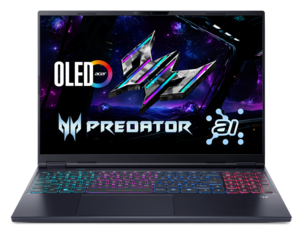 מחשב נייד Acer Predator Helios Neo 16S AI U9-275HX|32GB|1TB|W11P|5060|OLED NH.QX9EC.00B 