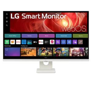 סך מחשב חכם LG 31.5" 4K UHD 32U721SA-W webOS