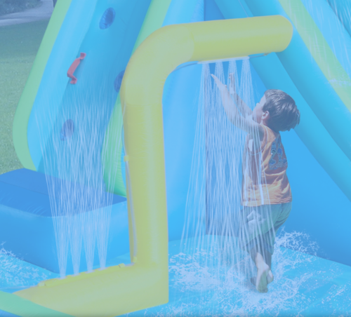 פארק המים ספאלש המפלים דגם 9764 חדש ל2026 מבית הפיהופ אחריות 12 חודשים