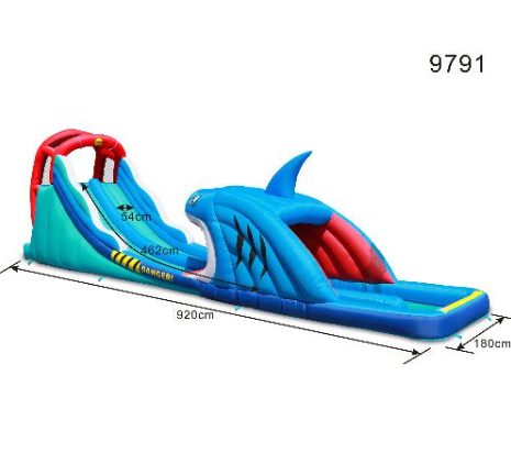 פארק המים מגלשה כפולה מתקפת הכרישים דגם 9791 מטורף ל2026 אחריות הפיהופ 12 חודשים