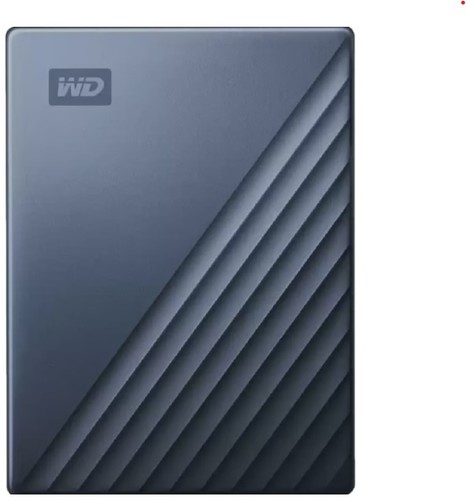 כונן קשיח חיצוני צבע כחול Western Digital My Passport Ultra 6TB USB-C