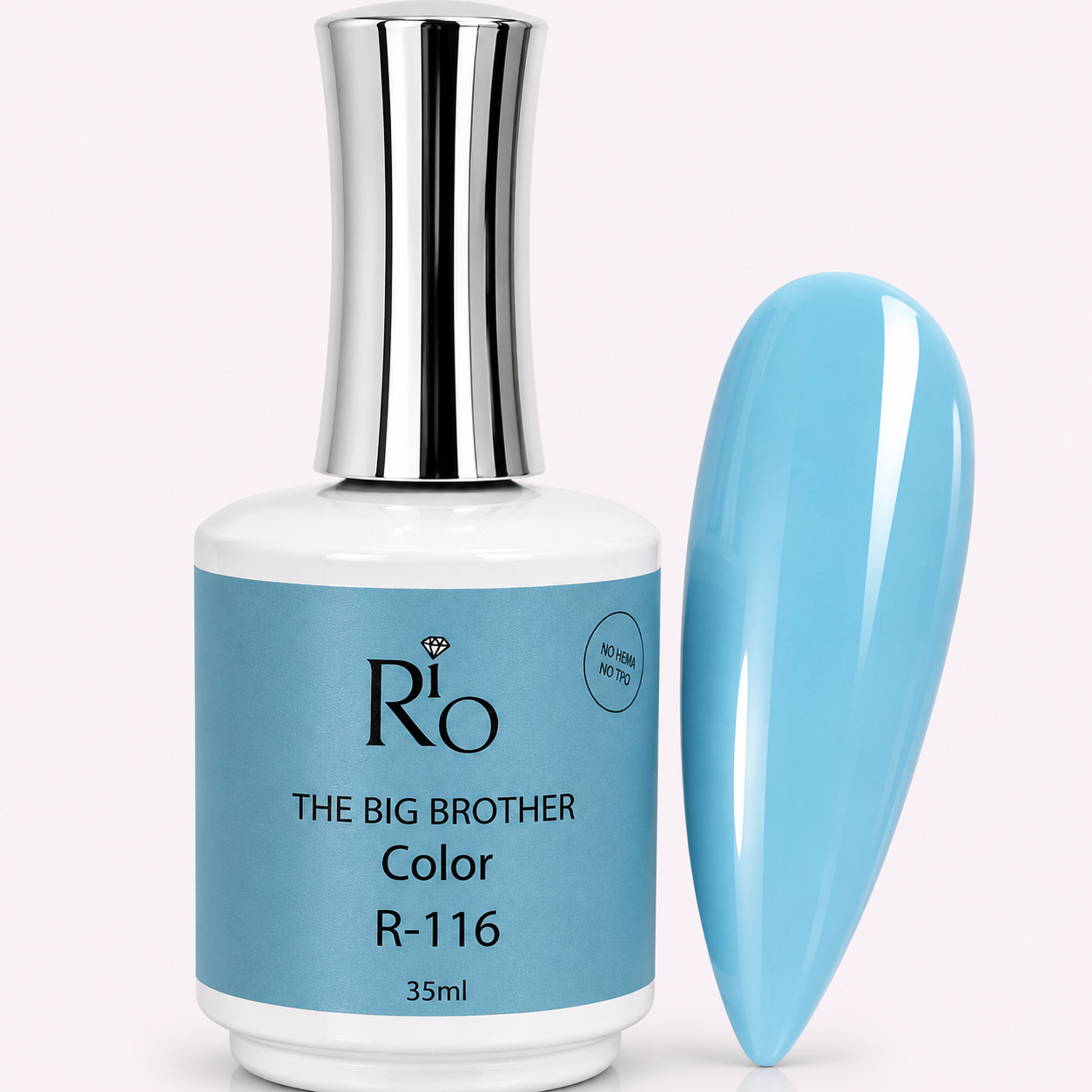 THE BIG BROTHER ג׳ל ריו ביג בראדר 35 מ״ל צבע מס R-116