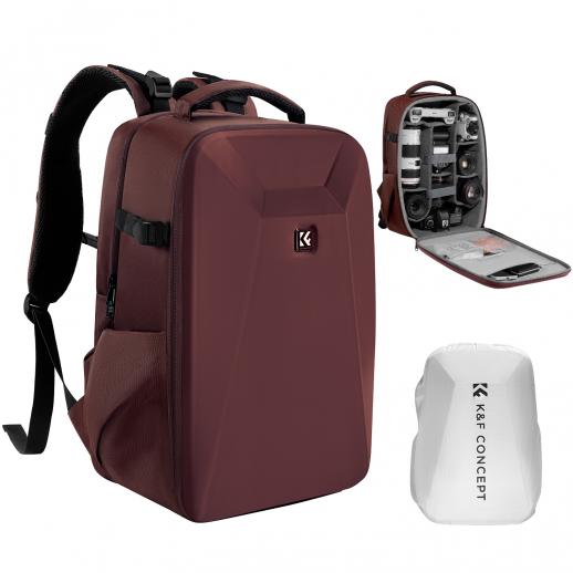 תיק גב קשיח לצילום מקצועי K F  Concept Camera Backpack 22L