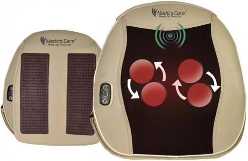 מכשיר עיסוי שיאצו לגב לבית ולרכב Medics Care MC-4420