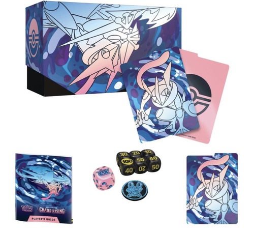 קופסת מאמן עילית Pokémon Mega Evolution – Chaos Rising | Pokémon Mega Evolution – Chaos Rising Elite Trainer Box