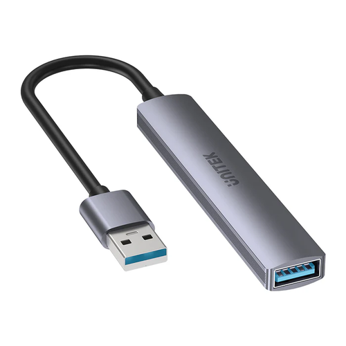  H1208A - מפצל 4 פורט USB-A בחיבור UNITEK USB-A 