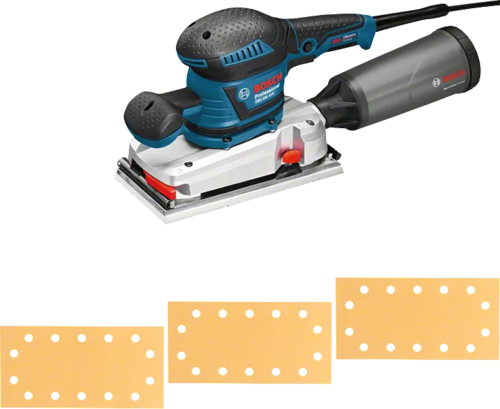 מלטשת רוטטת מקצועית לעץ וקירות  - BOSCH - 350W