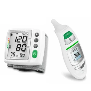 ערכת בדיקת חום ולחץ דם MEDISANA HK-230 