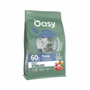 OASY סופריור חתול מסורס טונה 1.5 קג