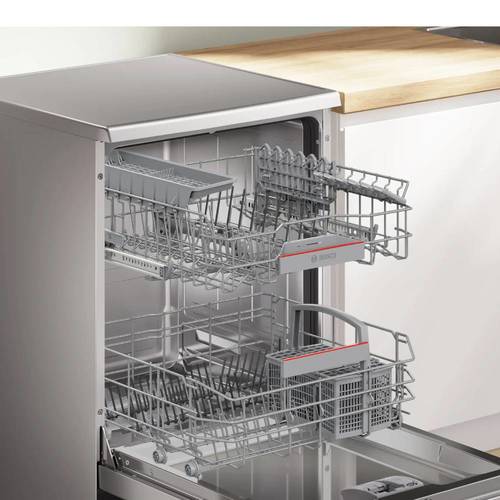 מדיח כלים רחב 13 מע' כלים Bosch SMS4EAI28E Serie 4 דמוי נירו' | גרמניה