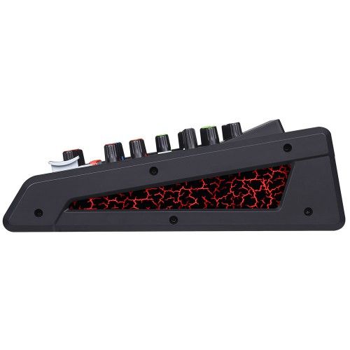 מיקסר פודקאסט עם 4 כניסות מונו 2 סטריאו MP3 BT USB ICM MO-12