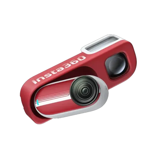 קיט מצלמת אקסטרים Insta360 GO 3S Retro Bundle - אדום