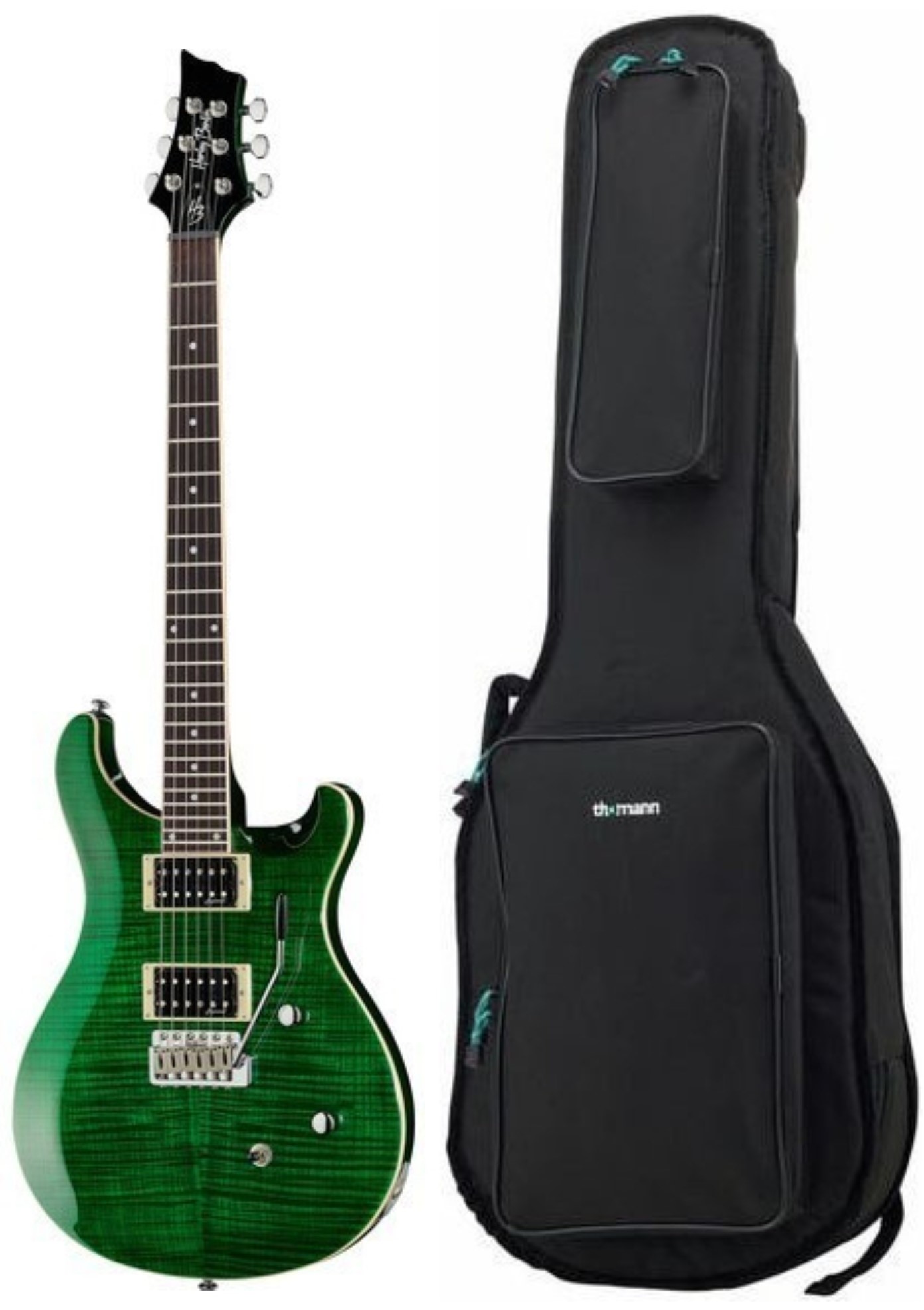 גיטרה חשמלית עם תיק Harley Benton CST-24T 