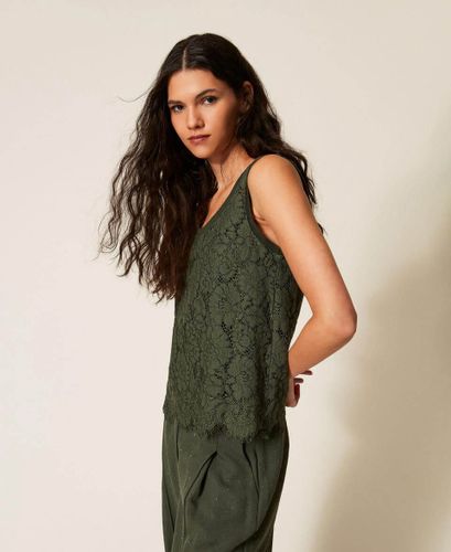 Rébrodé lace top THYME