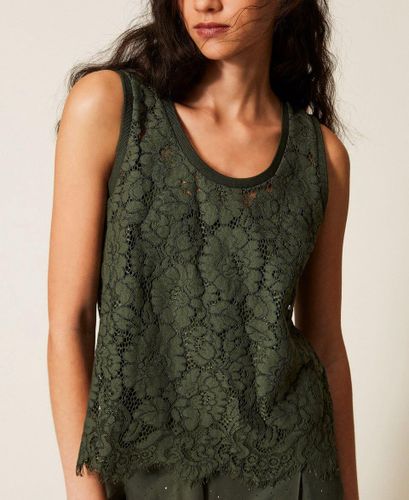 Rébrodé lace top THYME