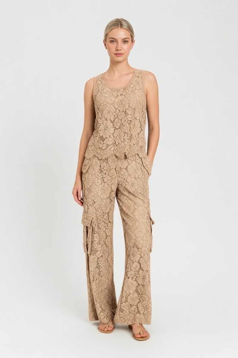 Rébrodé lace top
