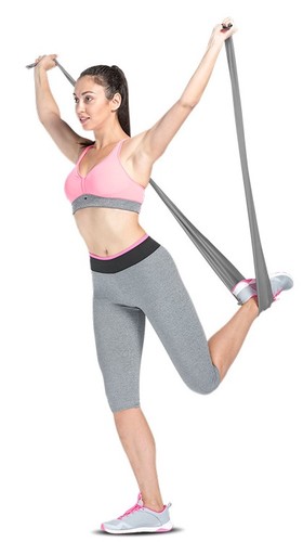 גומיית התנגדות קשה Head Latex Resistance Band 