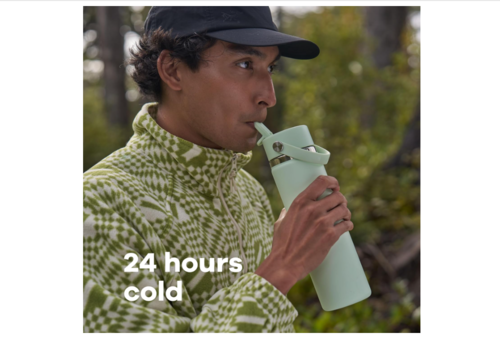תרמוס בקבוק שתיה Hydro Flask Wide Mouth 946 מ